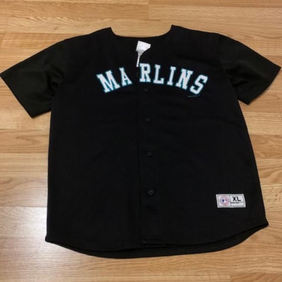 MLB Other - MLB Marlins Jersey Kids XL 16-18🦋